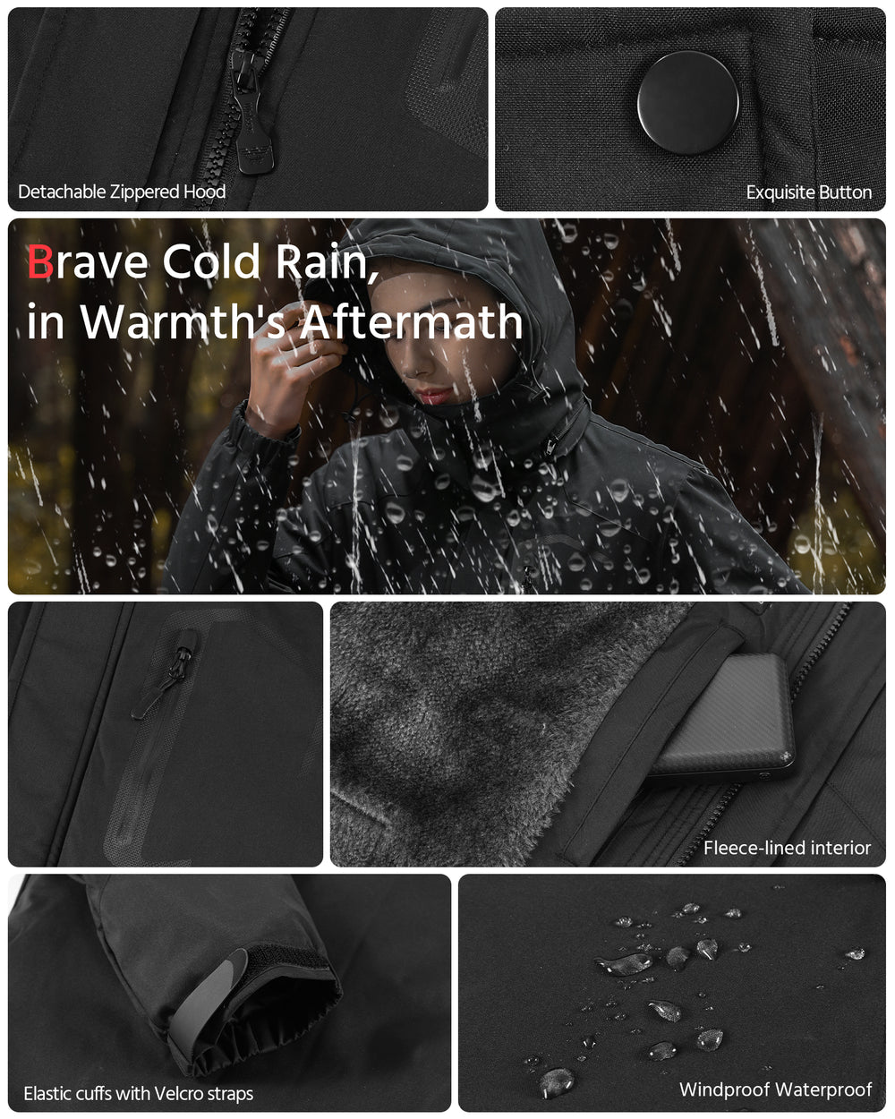 Women's Hardshell 6-Zone Graphene Heated Jacket
