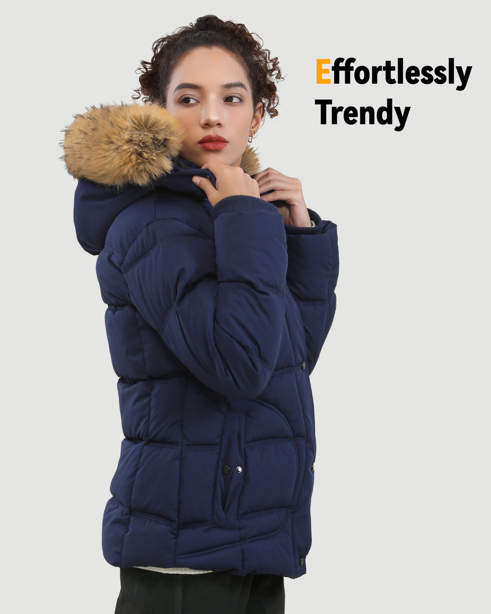 Women's Short Puffer 6-Zone Graphene Heated Jacket