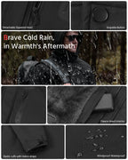 Men's Fur-Lined 6-Zone Graphene Heated Jacket