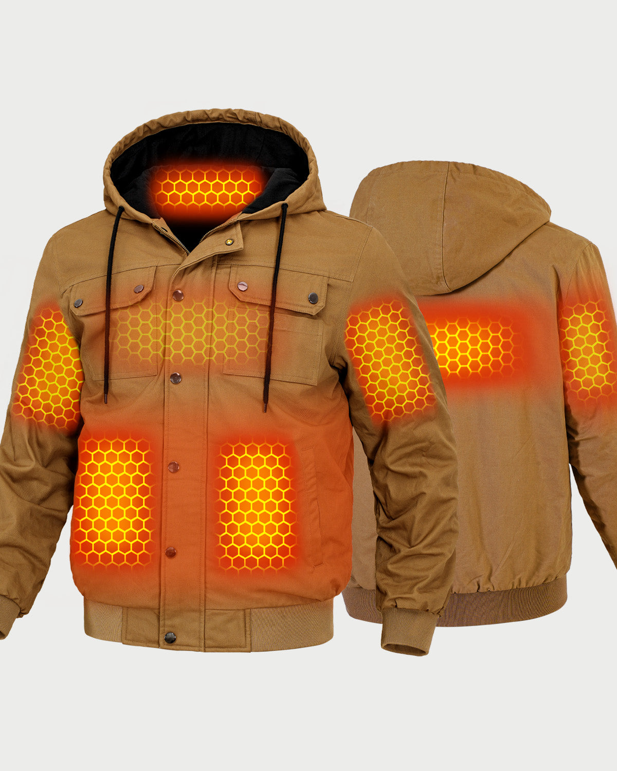 Men's Graphene Heated Workwear Jacket,M882525