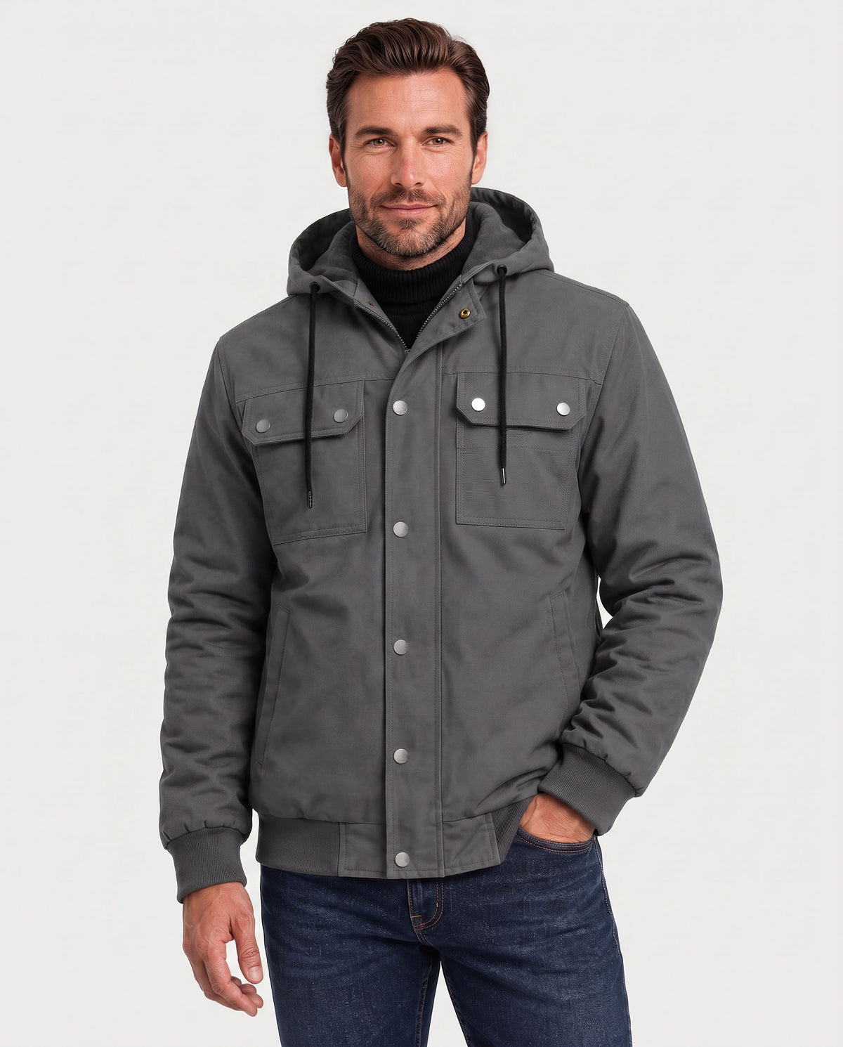 Men's Graphene Heated Workwear Jacket,M882525