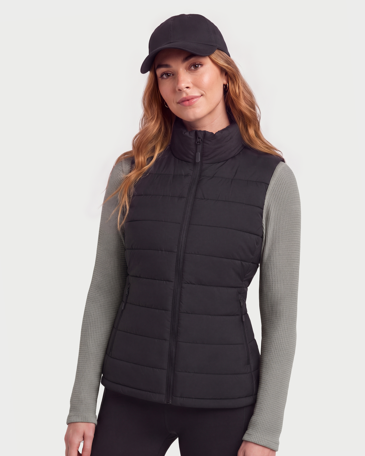 Women's Hooded Heated Vest (Thicken Fleece),W882529