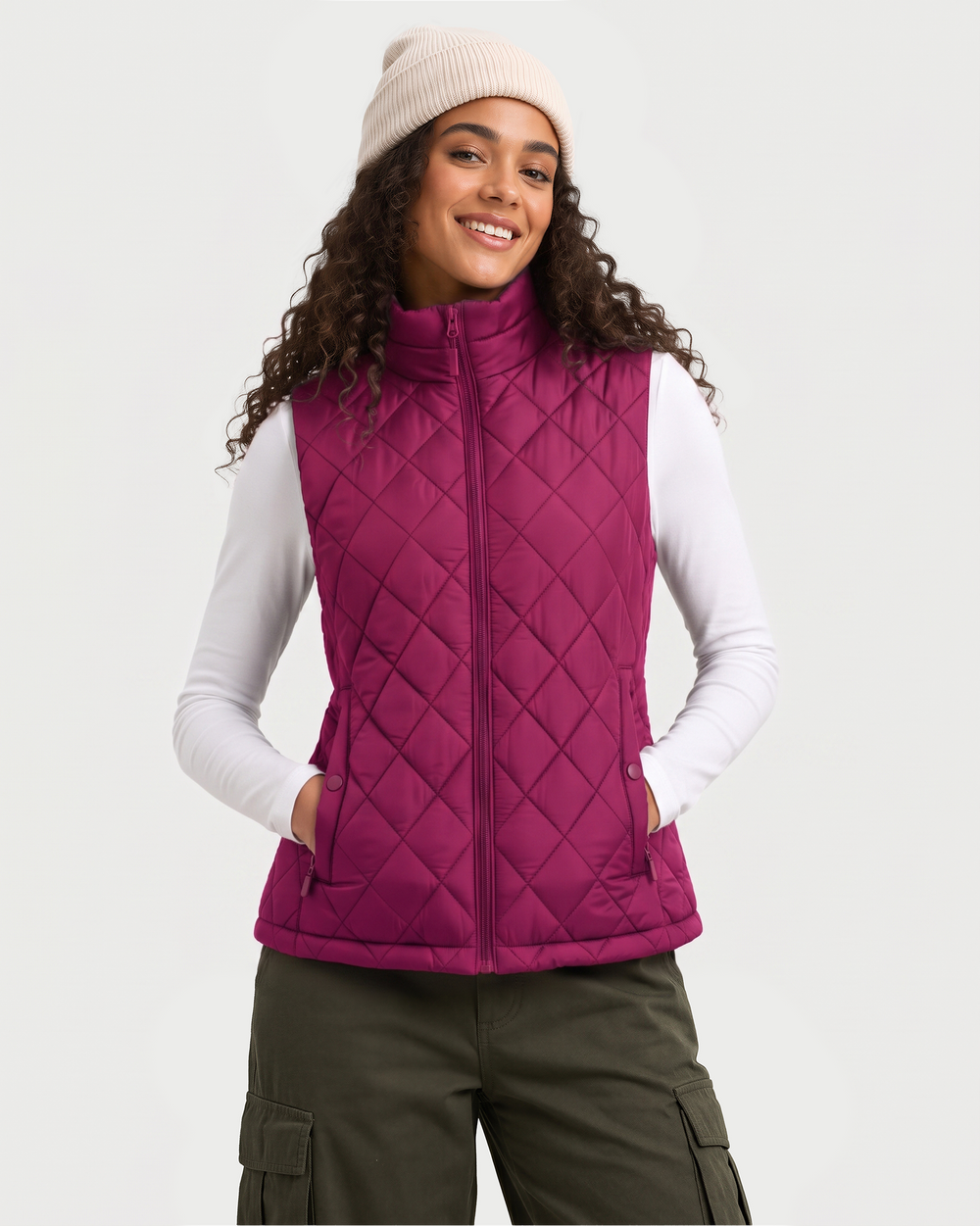 Women's Graphene Heated Vest (Quilted),W882530
