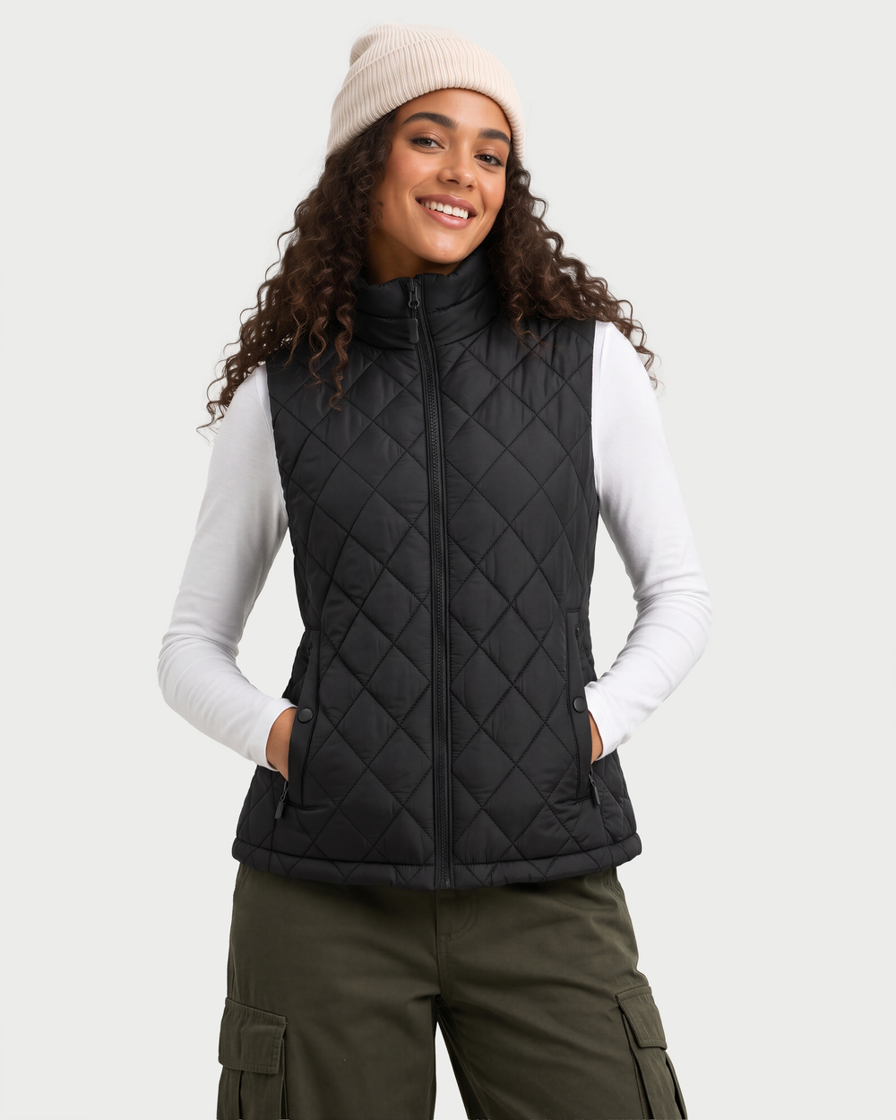 Women's Graphene Heated Vest (Quilted),W882530