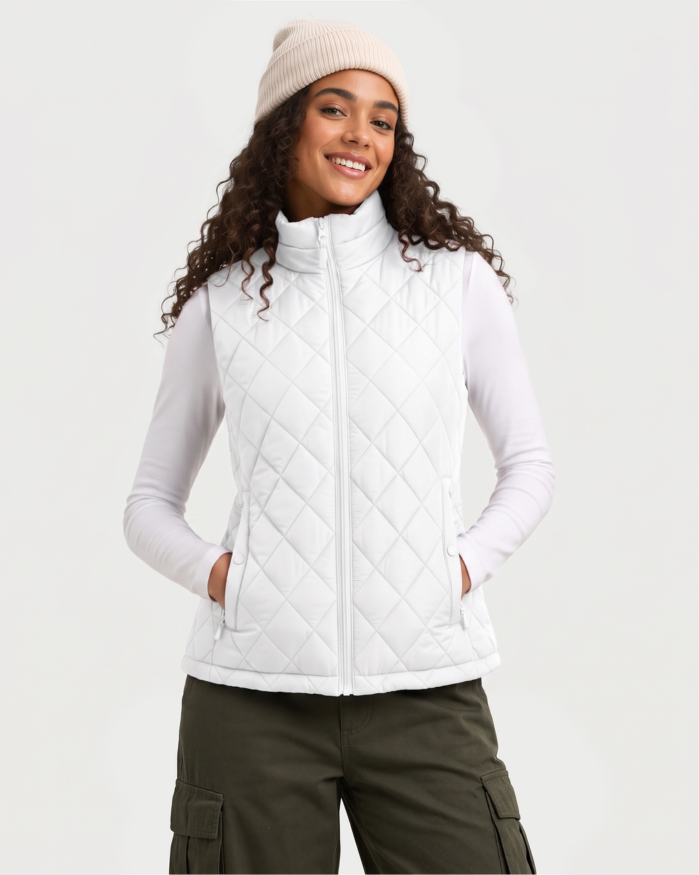 Women's Graphene Heated Vest (Quilted),W882530