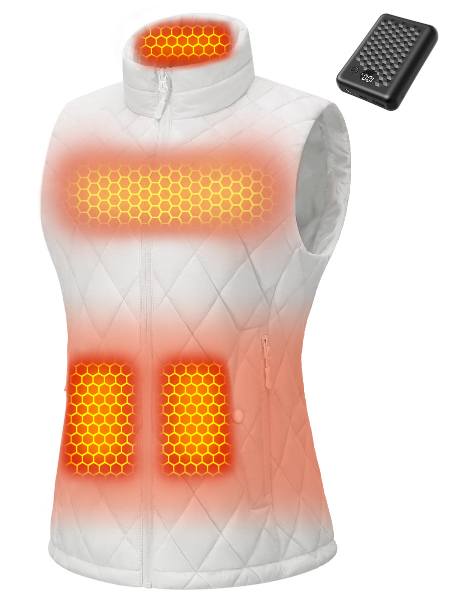 Women's Graphene Heated Vest (Quilted),W882530
