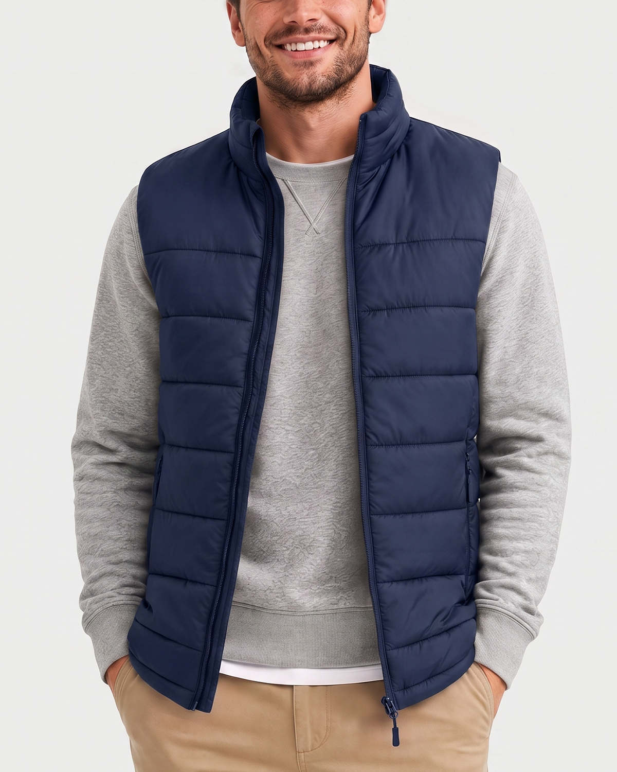 Men's Heated Vest (Thicken Fleece),M882532