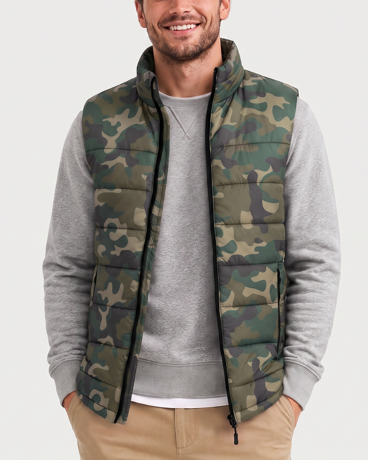 Men's Heated Vest (Thicken Fleece),M882532