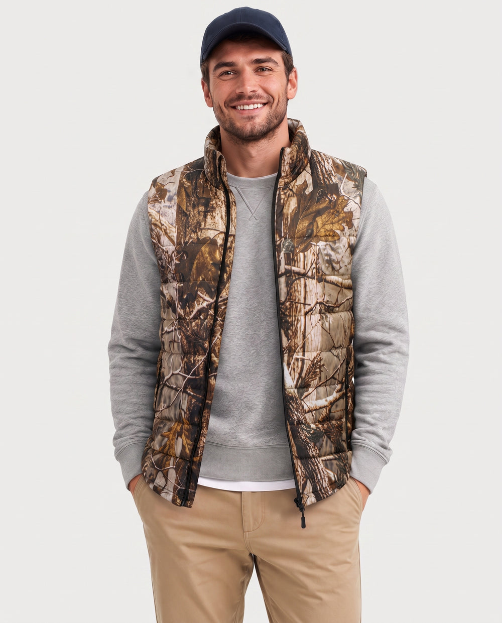 Men's Graphene Heated Vest (Puffer),M882532
