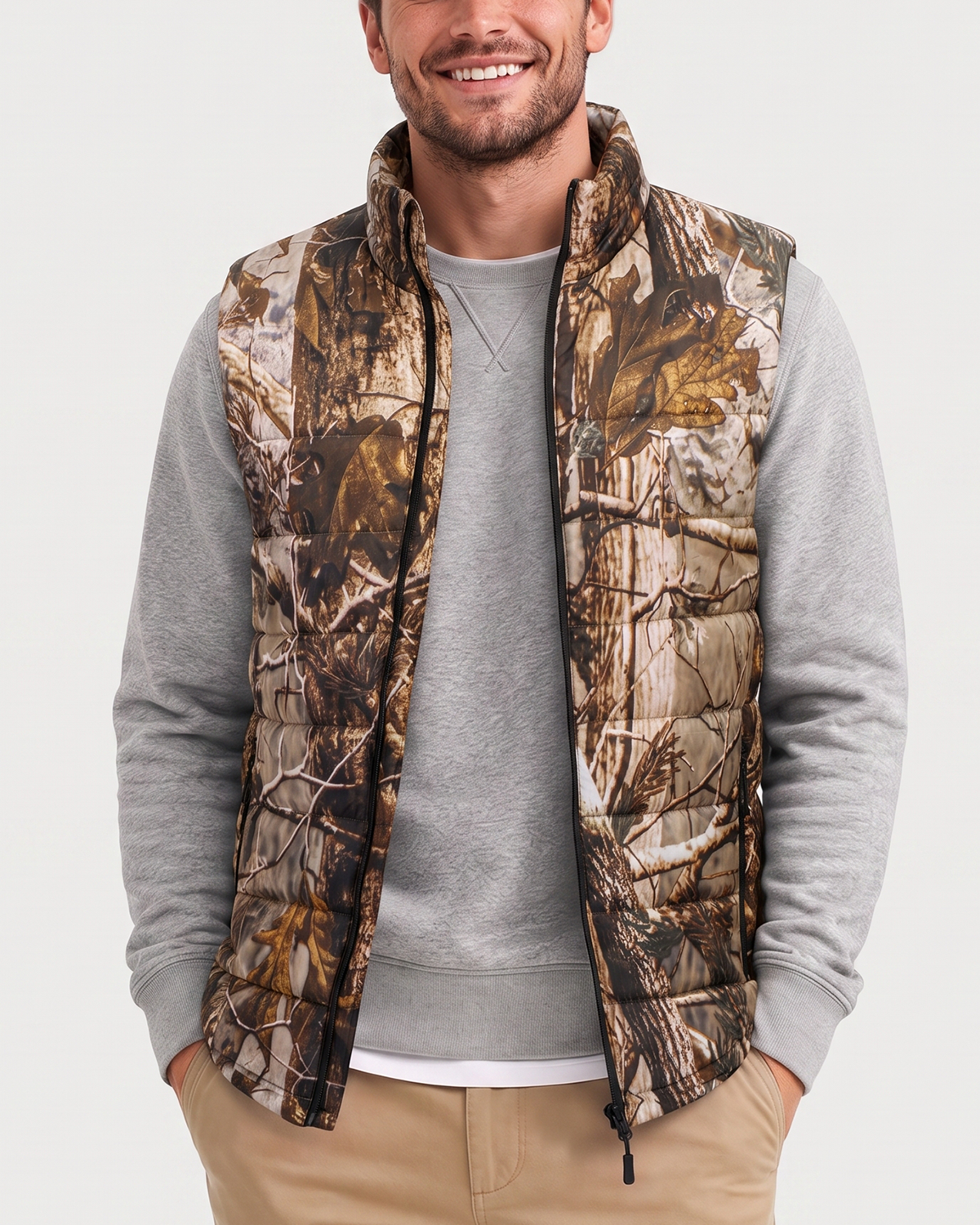 Men's Heated Vest (Thicken Fleece),M882532