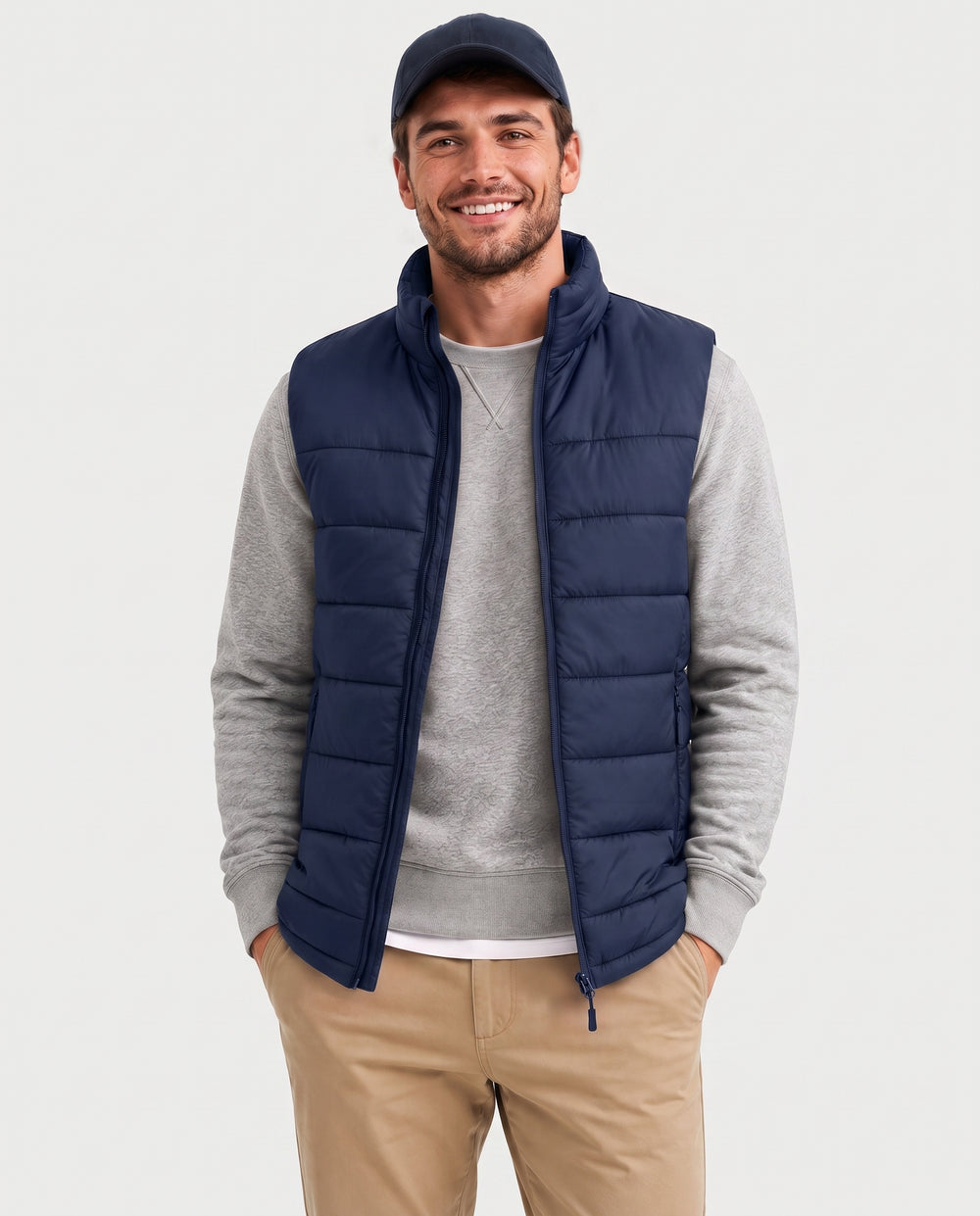 Men's Graphene Heated Vest (Puffer),M882532