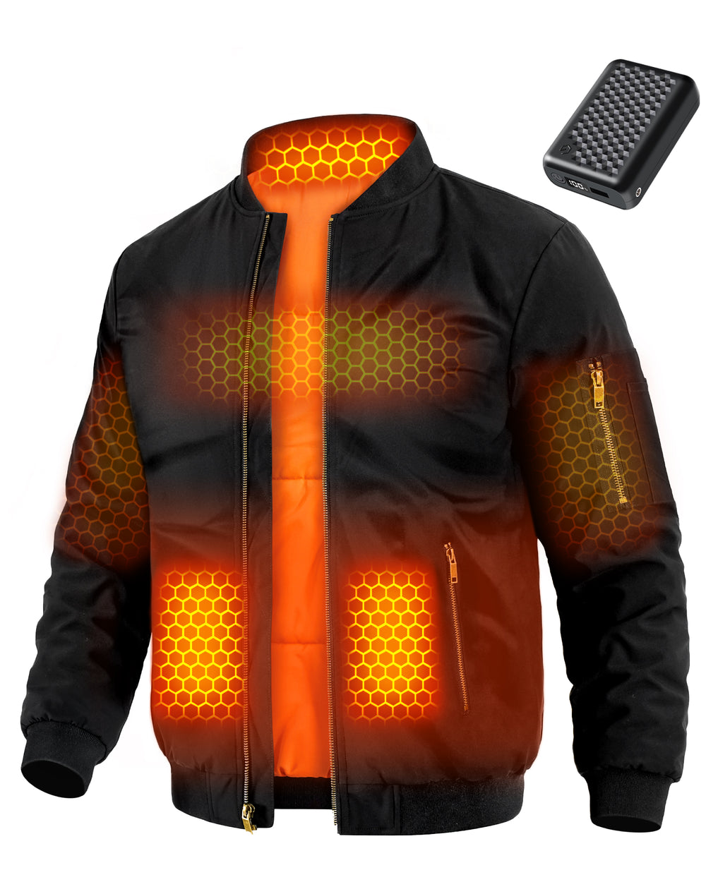 Men's Heated Jacket,M882533