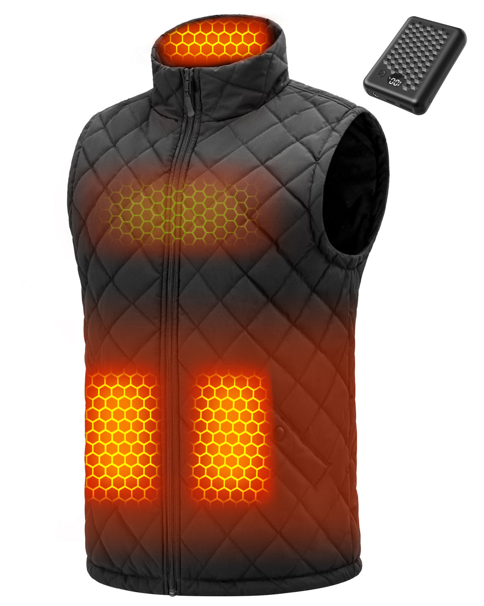 Men's Graphene Heated Vest (Quilted),M882534