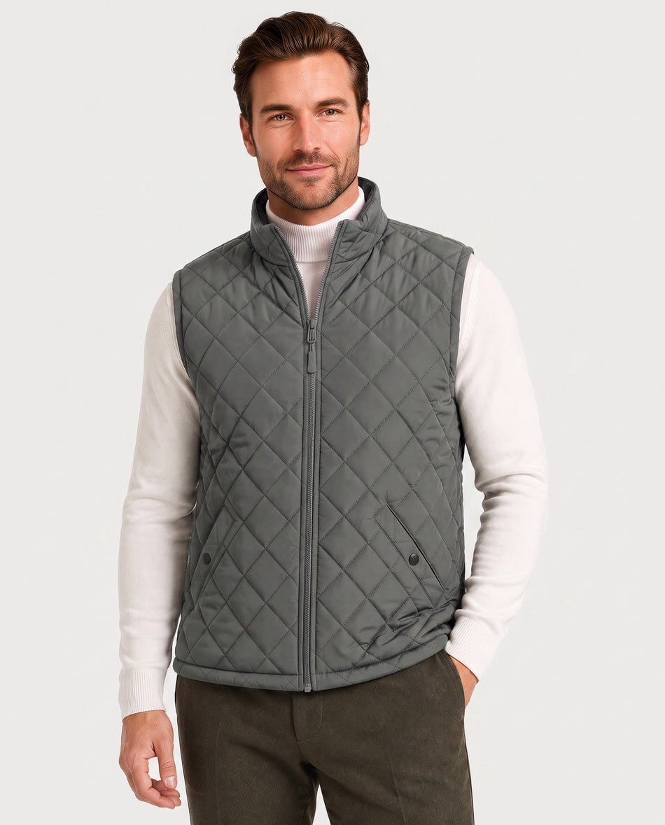 Men's Graphene Heated Vest (Quilted),M882534