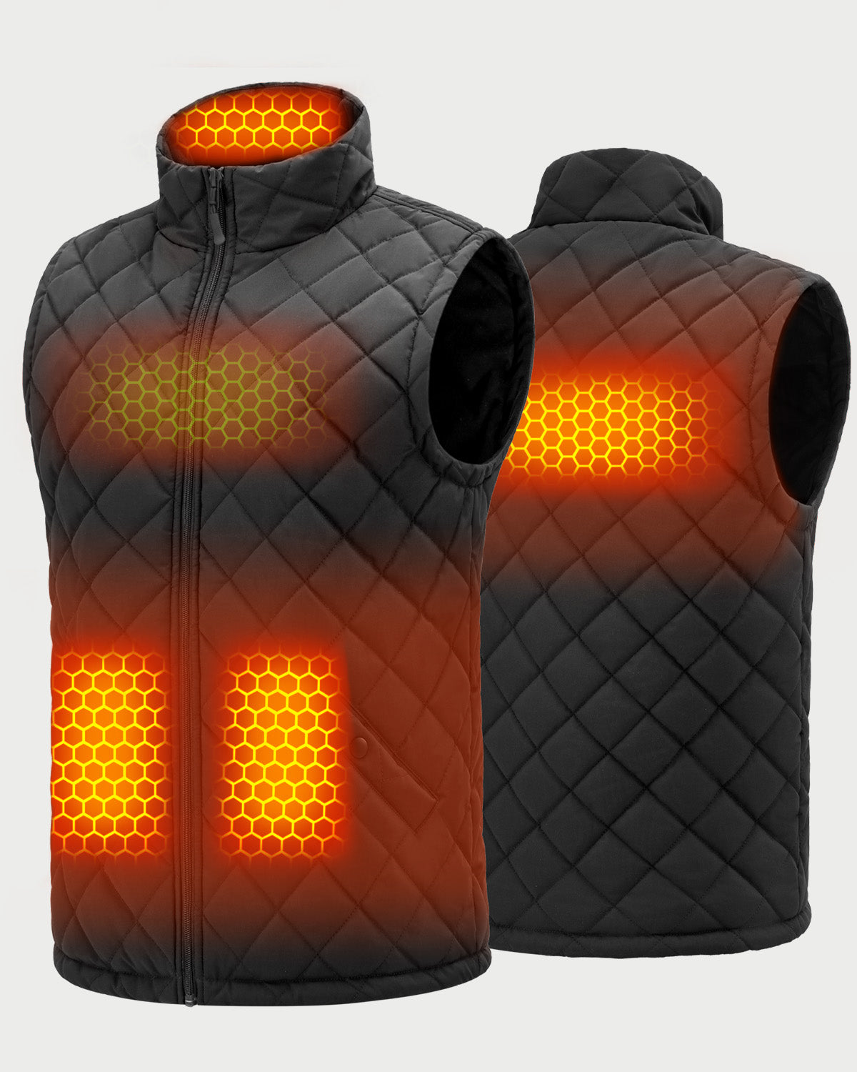 Men's Heated Vest (Thicken Fleece),M882534