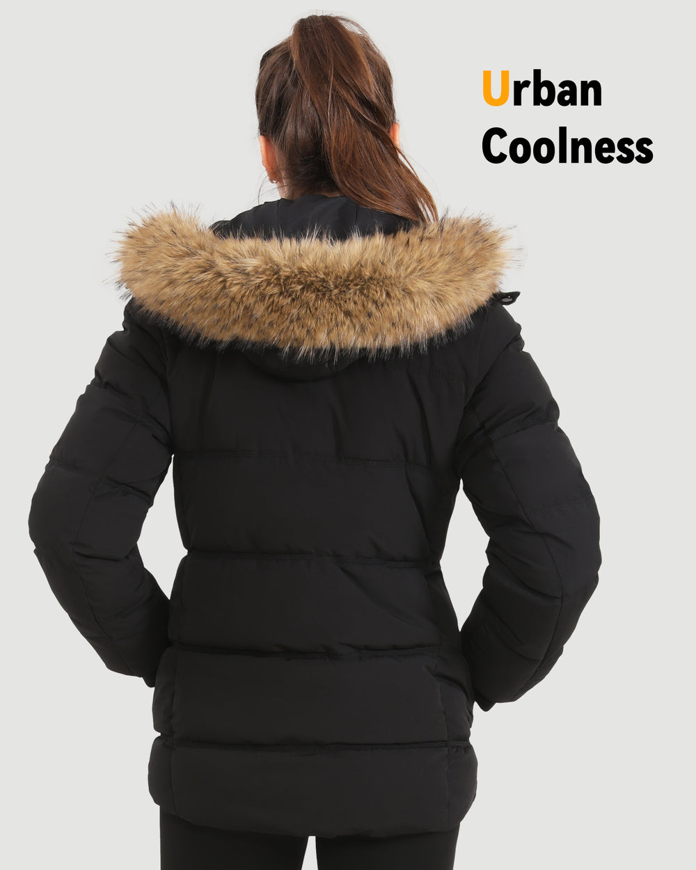 Women's Short Puffer 6-Zone Graphene Heated Jacket