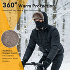 Men's Masked 2-Zone Graphene Heated Trapper Hat