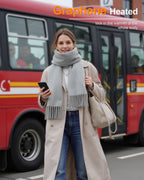 Women's Solid Color 1-Zone Graphene Heated Scarf