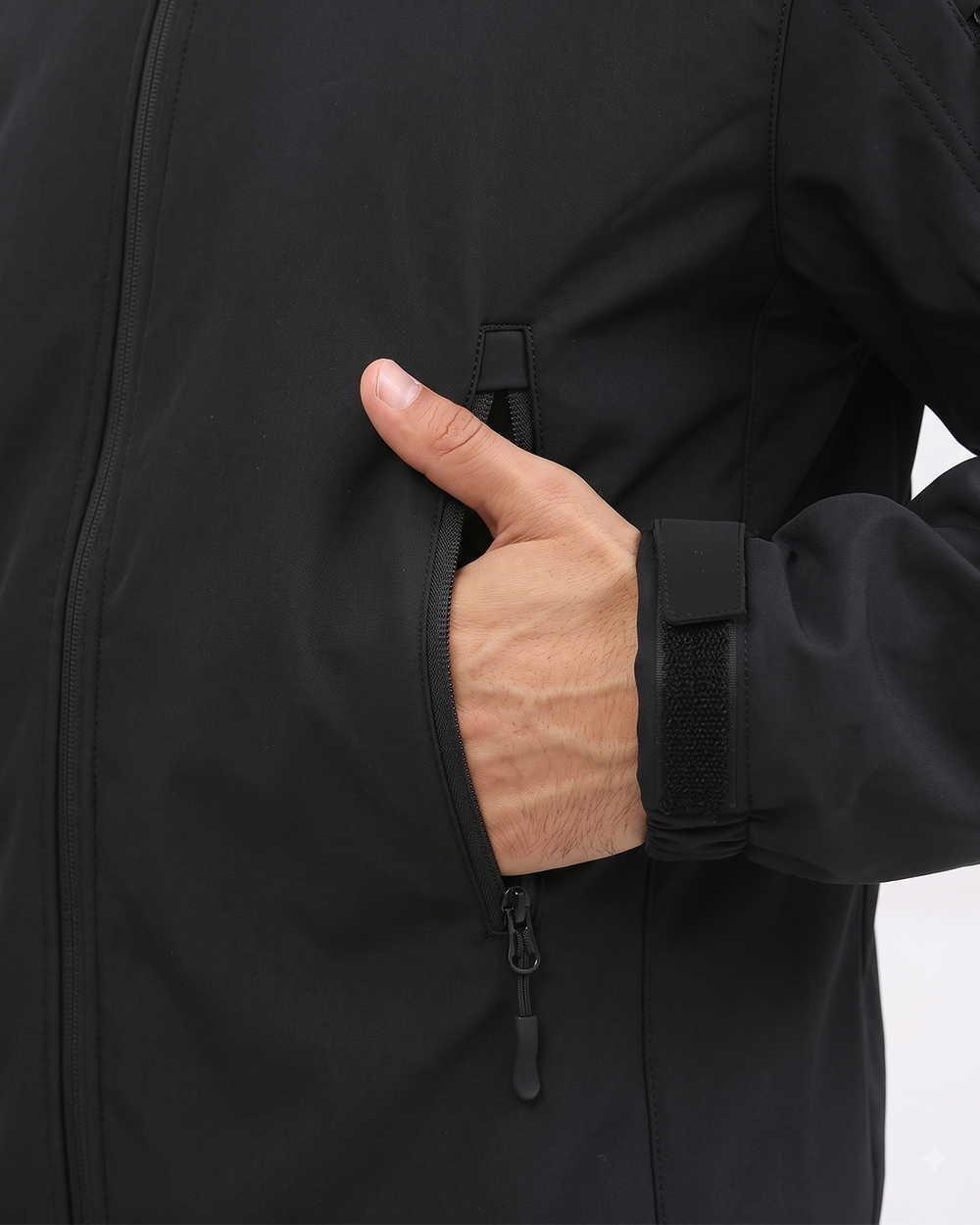 Men's High-Pocket Softshell 6-Zone Graphene Heated Jacket