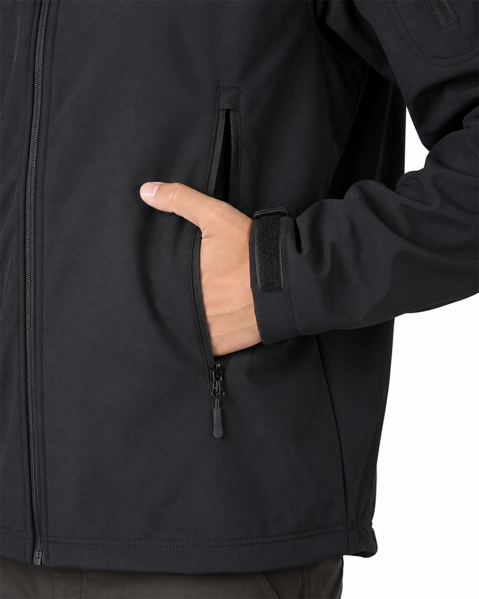 Men's High-Pocket Softshell 6-Zone Graphene Heated Jacket