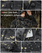 Men's Fur-Lined 6-Zone Graphene Heated Jacket