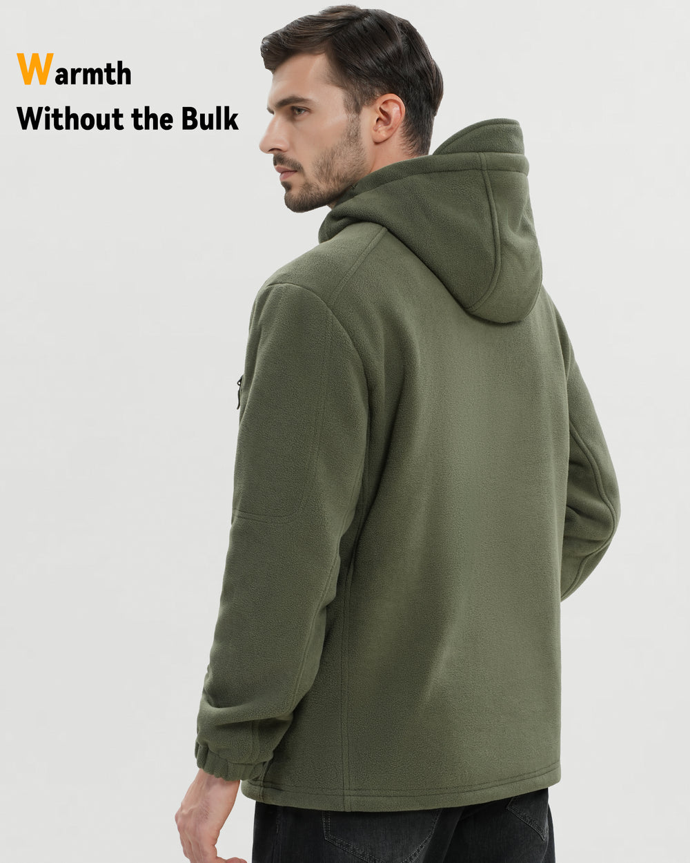 Men's Fleece 6-Zone Graphene Heated Jacket