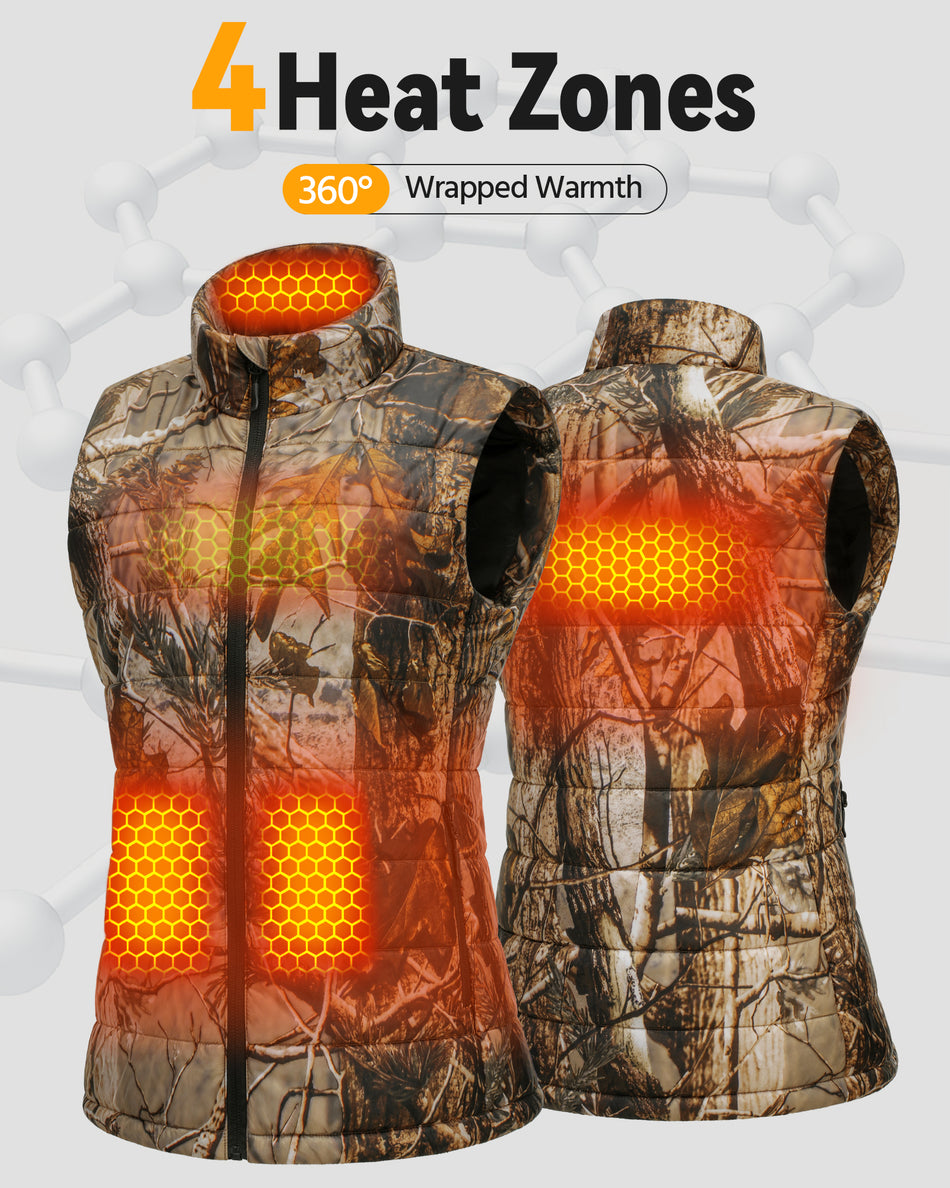 Women's Graphene Heated Vest (Puffer),W882529