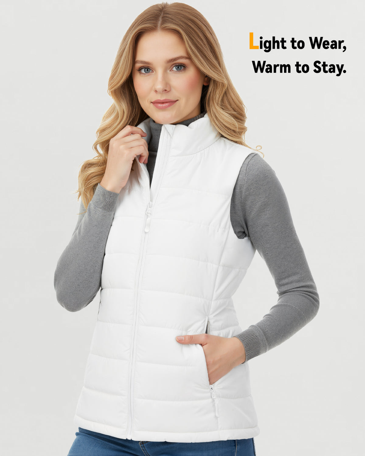 Women's Graphene Heated Vest (Puffer),W882529