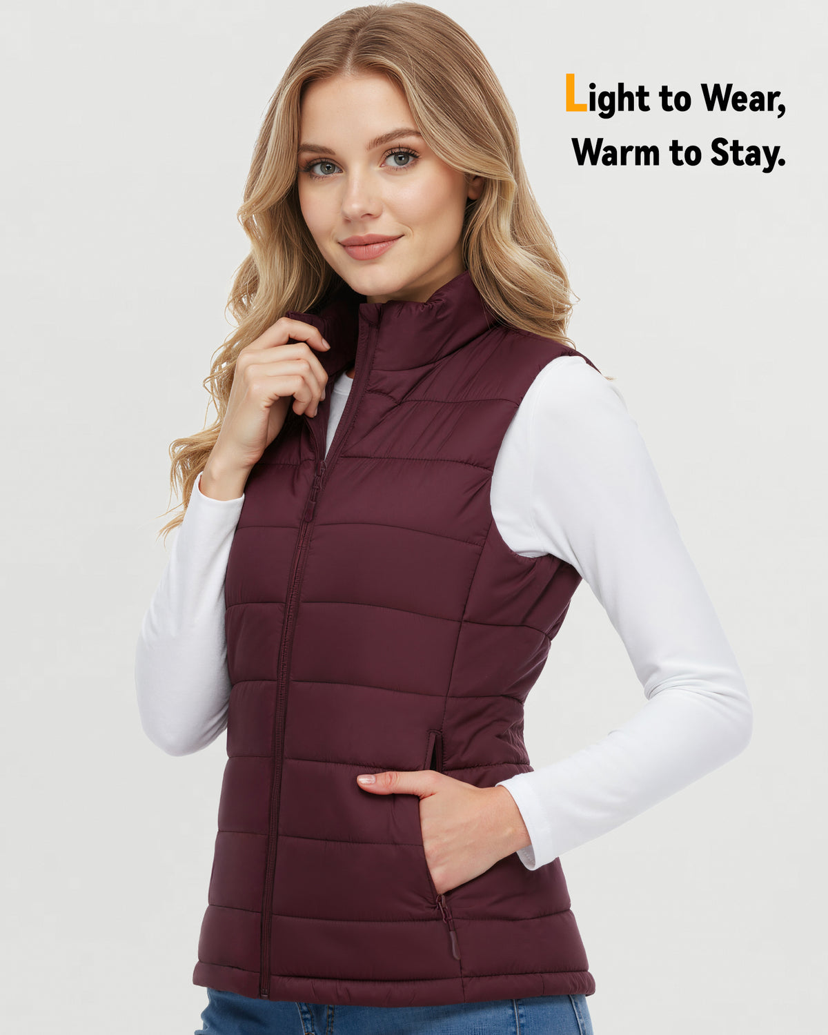 Women's Graphene Heated Vest (Puffer),W882529