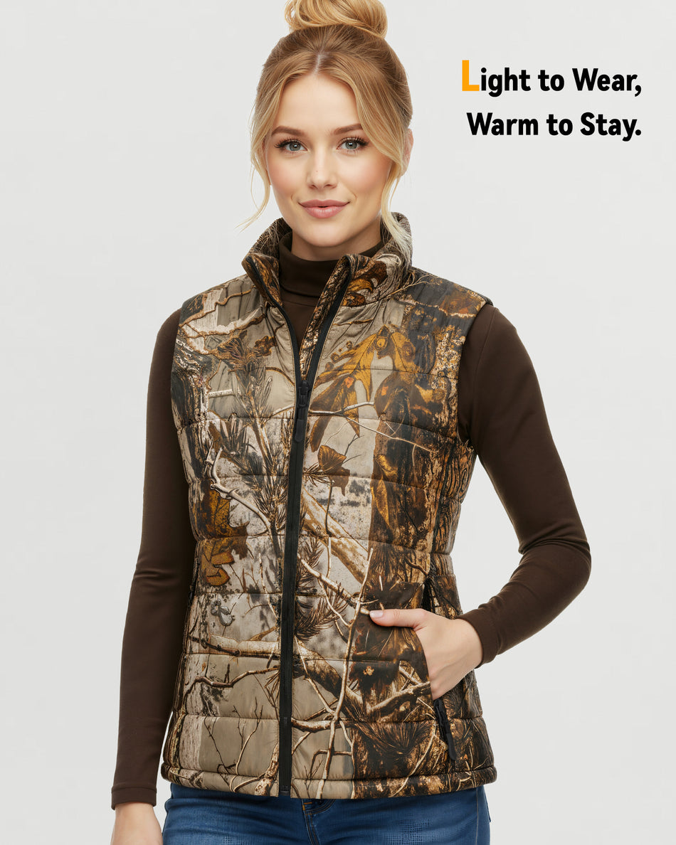 Women's Graphene Heated Vest (Puffer),W882529