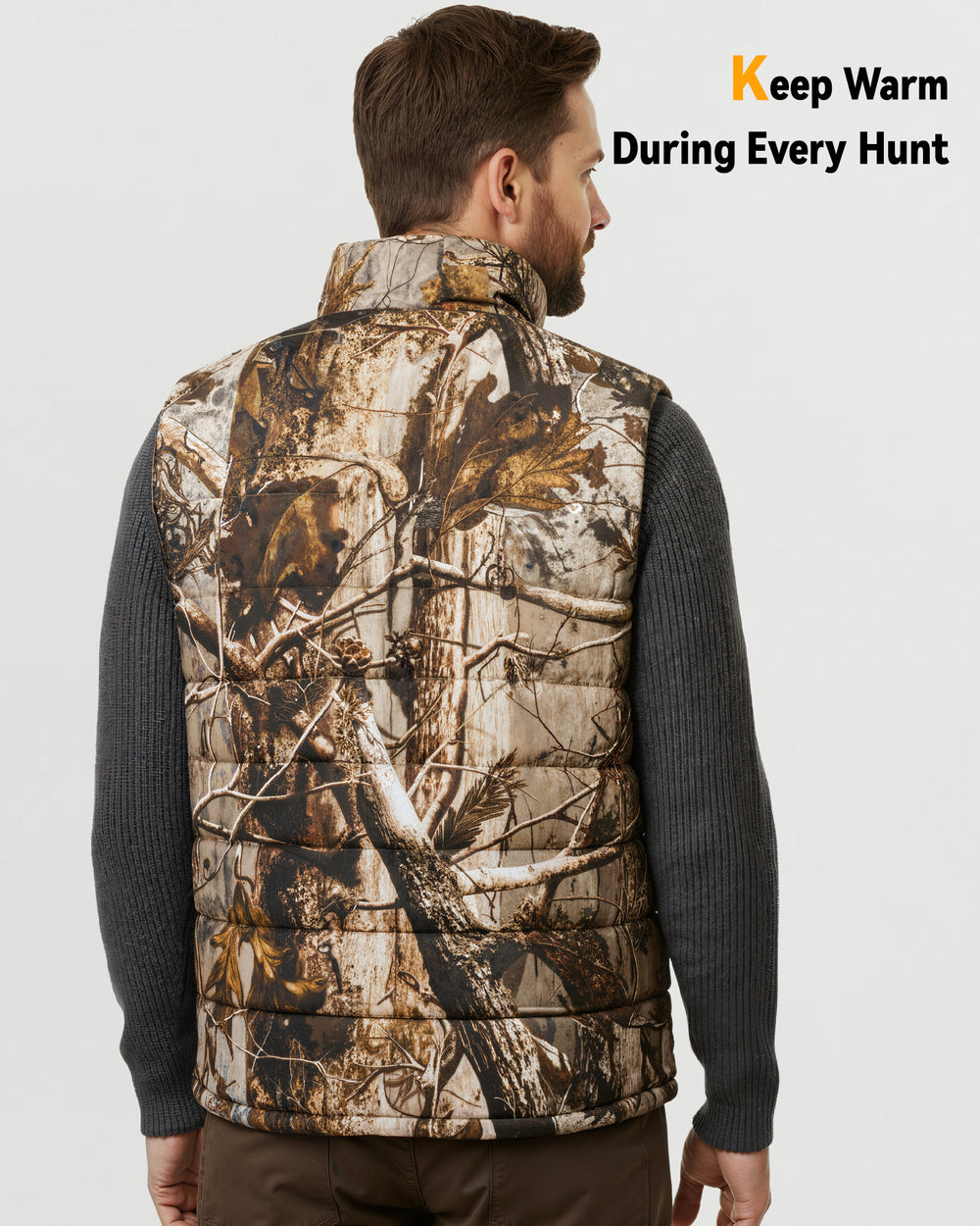 Men's Puffer 4-Zone Graphene Heated Vest