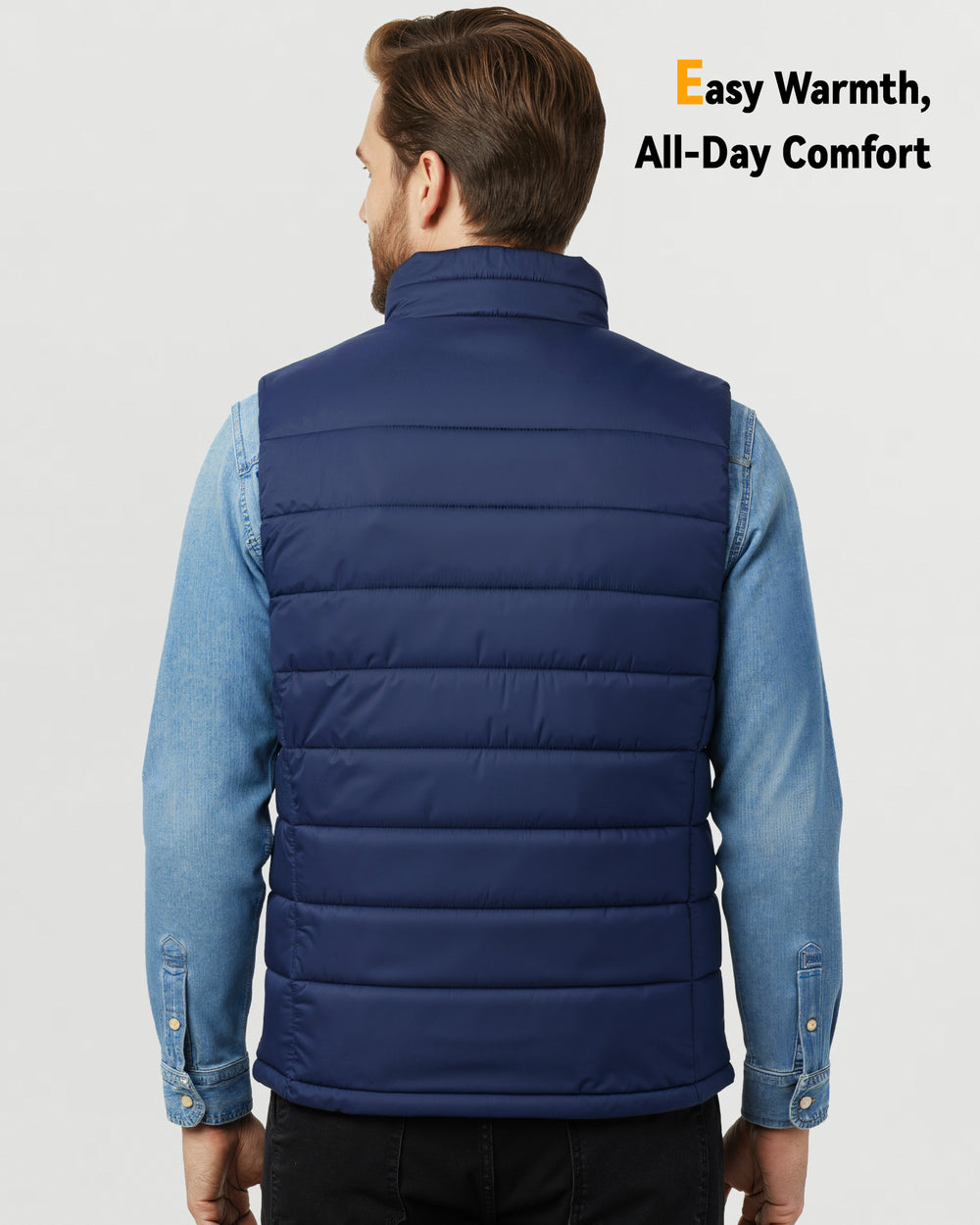 Men's Puffer 4-Zone Graphene Heated Vest