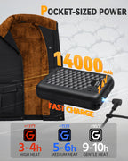 Men's Graphene Heated Utility Vest (Fleece-Lined),M882535
