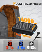 Men's Graphene Heated Utility Vest (Fleece-Lined),M882535