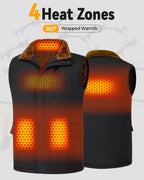 Men's Graphene Heated Utility Vest (Fleece-Lined),M882535