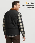 Men's Graphene Heated Utility Vest (Fleece-Lined),M882535