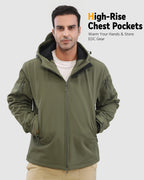 Men's High-Pocket Softshell 6-Zone Graphene Heated Jacket