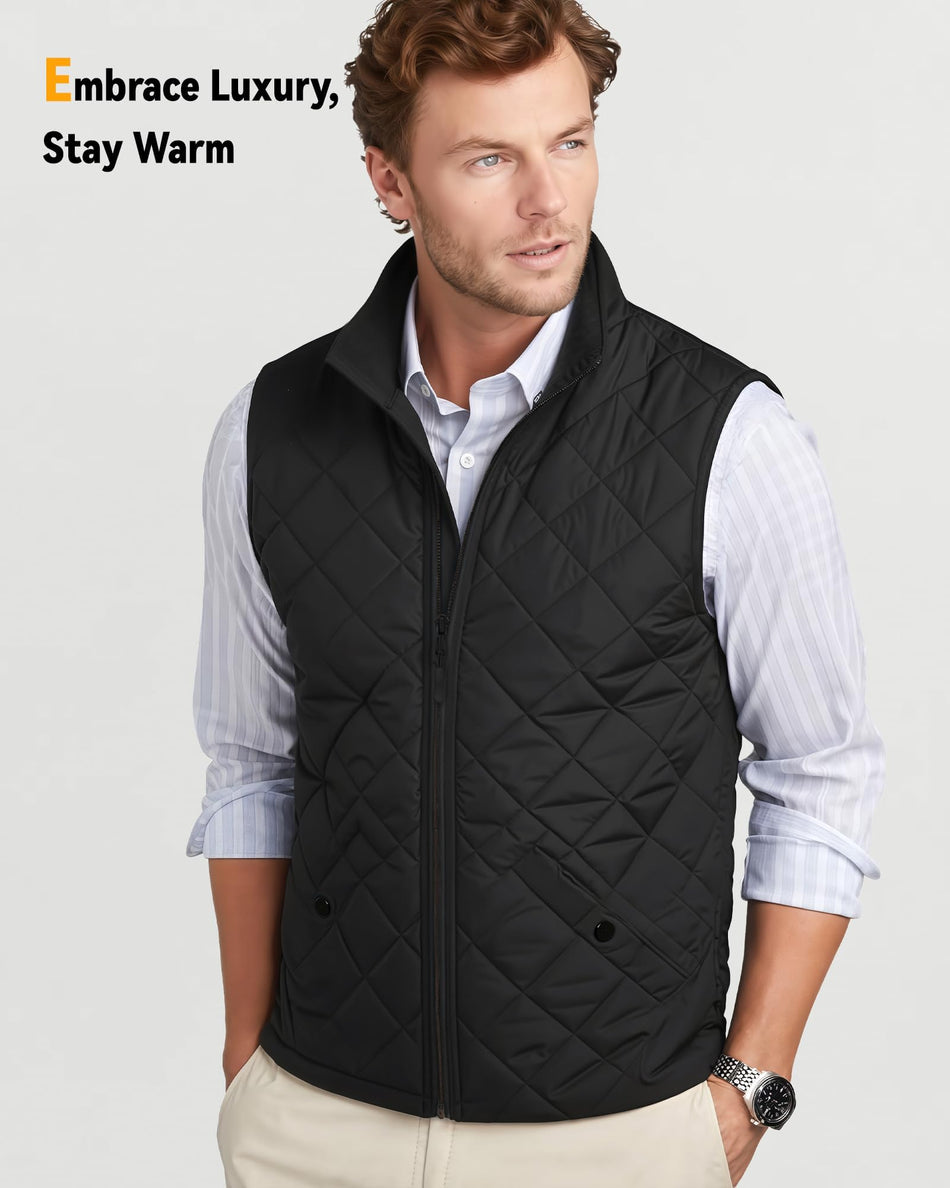 Men's Graphene Heated Vest (Quilted),M882534