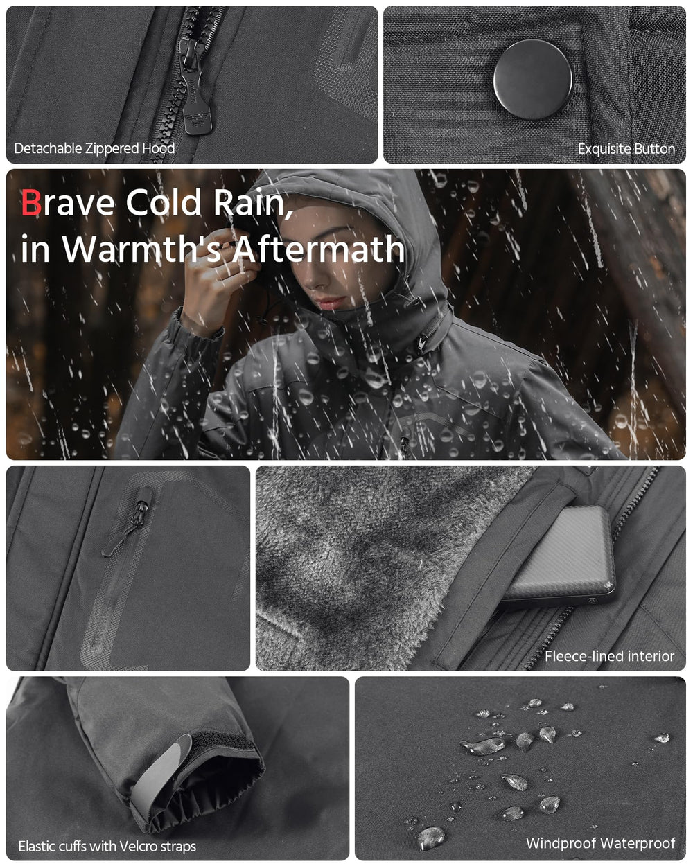 Women's Hardshell 6-Zone Graphene Heated Jacket
