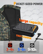 Men's Graphene Heated Vest (Puffer),M882532