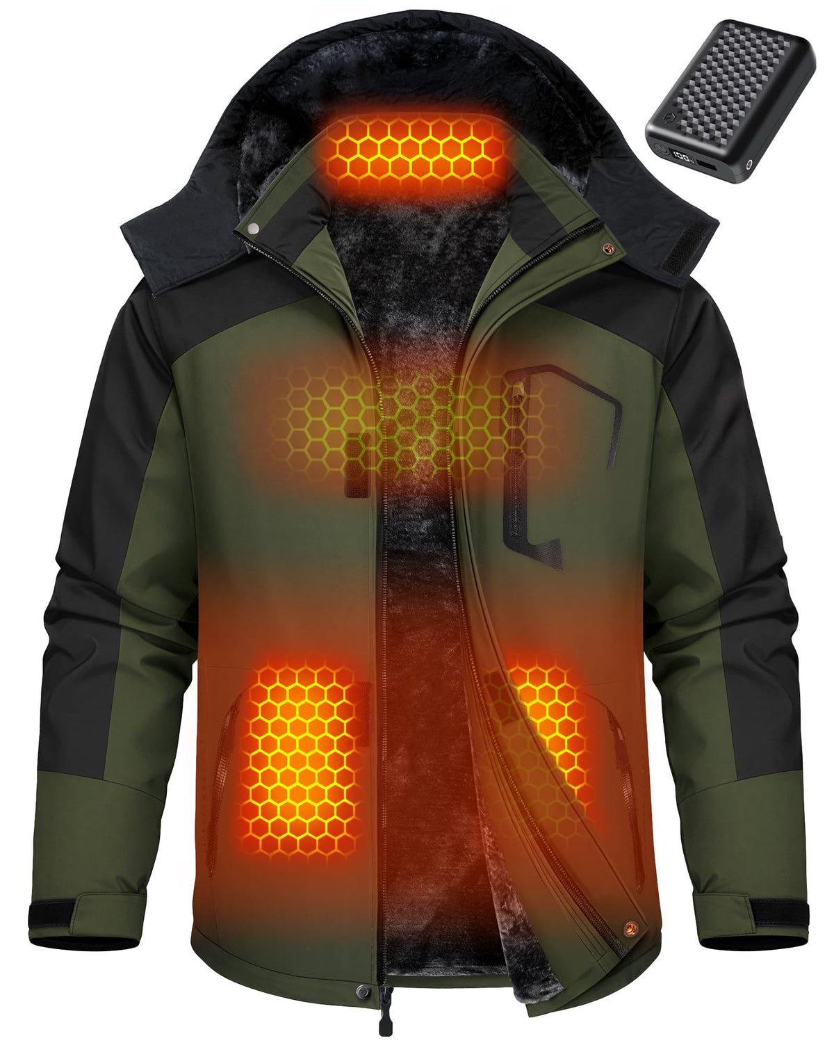 Men's Classic Graphene Heated Jacket (Hardshell),M88232