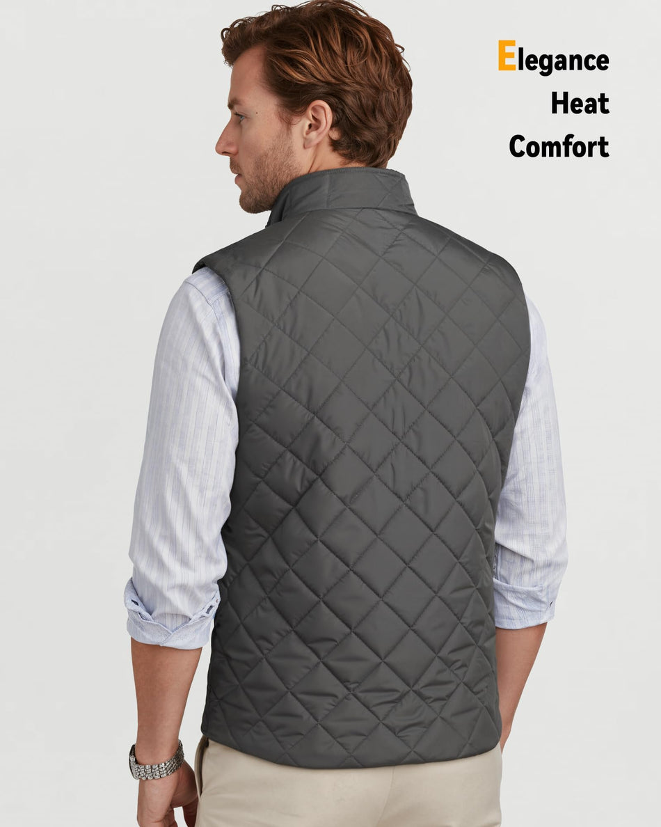 Men's Graphene Heated Vest (Quilted),M882534