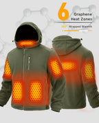 Men's Tactical Heated Jacket (Polar Fleece),M882418