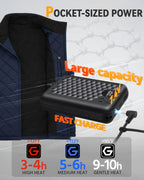 Men's Graphene Heated Vest (Quilted),M882534