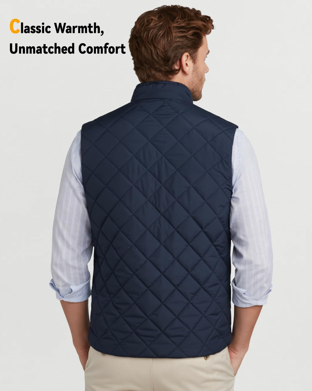 Men's Quilted 4-Zone Graphene Heated Vest