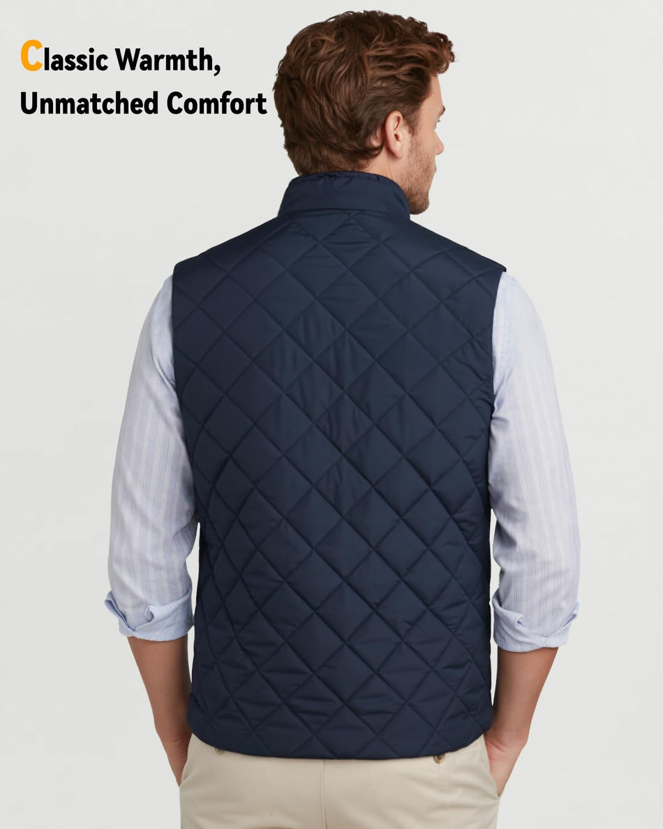 Men's Graphene Heated Vest (Quilted),M882534