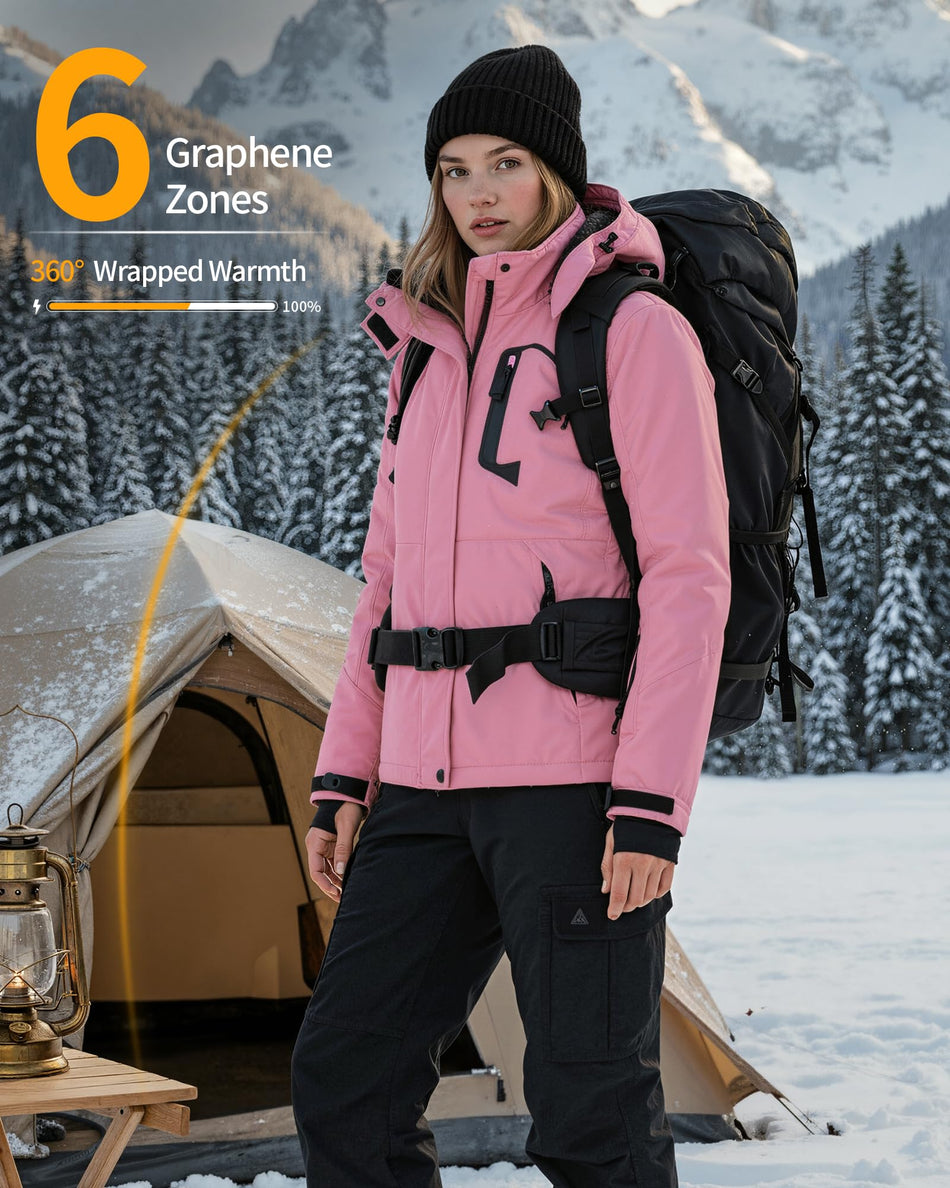 Women's Classic Graphene Heated Jacket (Hardshell),W88232