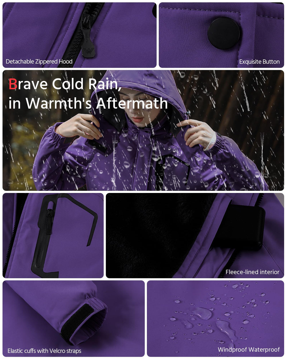 Women's Hardshell 6-Zone Graphene Heated Jacket