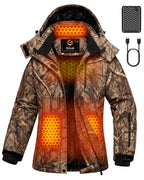 Women's Hunting Color-Block Hardshell 6-Zone Graphene Heated Jacket