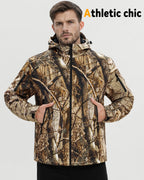 Men's High-Pocket Softshell 6-Zone Graphene Heated Jacket
